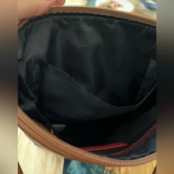 Tommy Hilfiger Brown Logo Crossbody Bag - Picture 7 of 11